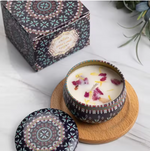 Bougie Parfumée Artisanal – Ambiance Apaisante & Senteurs Envoûtantes